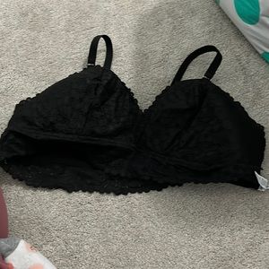 Black xxl bralette
